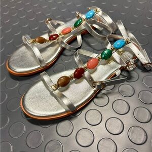 Brand new jeweled / embellished sandal